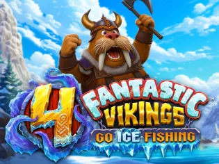 4 Fantastic Vikings Go Ice Fishing screenshot